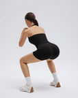 Padded Halter Open Back 2 Piece Workout Sets-SUUKSESS-SUUKSESS