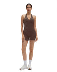 Padded Halter Open Back 2 Piece Workout Sets-SUUKSESS-SUUKSESS
