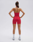Padded Halter Open Back 2 Piece Workout Sets-SUUKSESS-SUUKSESS