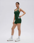 Halter Neck High Waisted Workout Sets