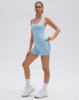 Halter Neck High Waisted Workout Sets