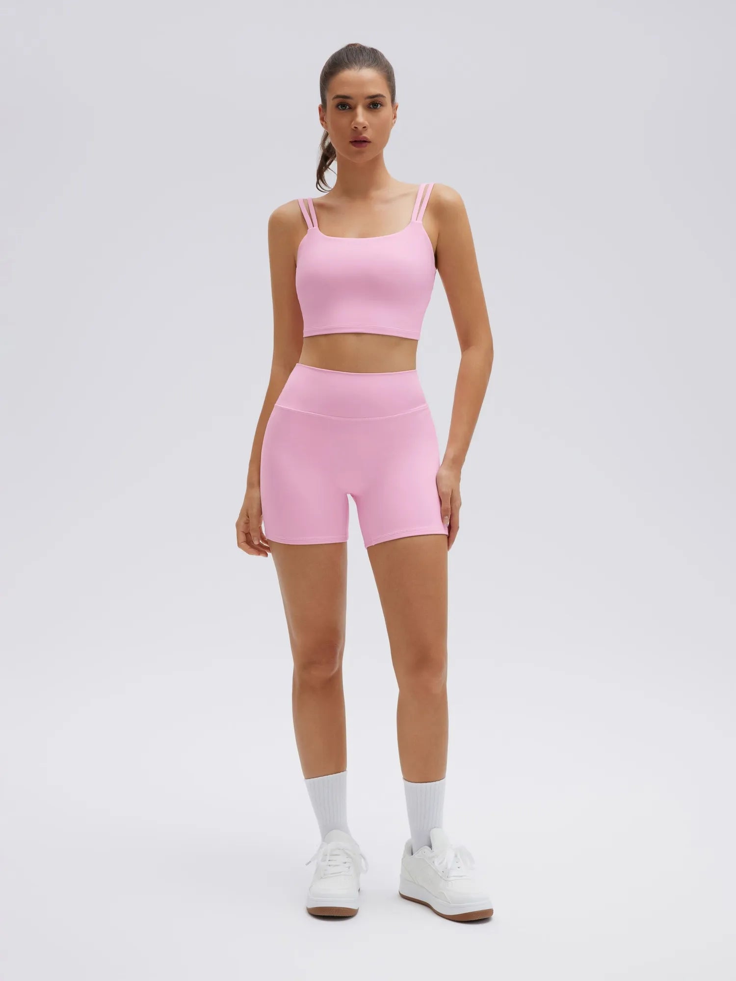 Twist Back Bra Workout Set – SUUKSESS