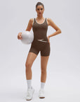 Waisted Tummy Control 2 Piece Workout Sets