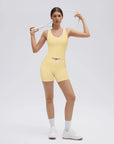 Waisted Tummy Control 2 Piece Workout Sets
