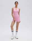 Padded Halter Open Back 2 Piece Workout Sets