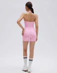 Padded Halter Open Back 2 Piece Workout Sets