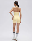 Padded Halter Open Back 2 Piece Workout Sets
