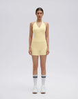 Padded Halter Open Back 2 Piece Workout Sets