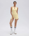 Padded Halter Open Back 2 Piece Workout Sets