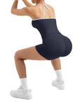Halter Tank Top Workout Set