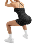 Halter Tank Top Workout Set