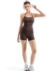 Halter Tank Top Workout Set
