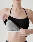 Racerback Sports Bra 2 Piece Workout Sets-SUUKSESS-SUUKSESS