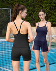 V Back Padded Sports Workout Sets-SUUKSESS-SUUKSESS