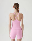 V Back Padded Sports Workout Sets-SUUKSESS-SUUKSESS