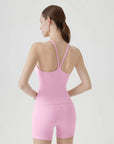 V Back Padded Sports Workout Sets-SUUKSESS-SUUKSESS