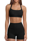 Padded Sports Bra 2 Piece Workout Sets-SUUKSESS-SUUKSESS