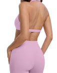 Padded Sports Bra 2 Piece Workout Sets-SUUKSESS-SUUKSESS