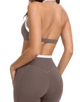 Padded Sports Bra 2 Piece Workout Sets-SUUKSESS-SUUKSESS