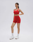 Backless Bra Yoga Crop Workout Set-SUUKSESS-SUUKSESS