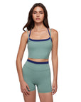 Padded Sports Bra Layered Workout Sets