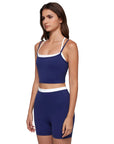 Padded Sports Bra Layered Workout Sets