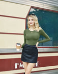 Buttery Soft Crew Neck Shirt - Long Sleeve-Clothing-SUUKSESS-SUUKSESS