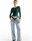 Buttery Soft Crew Neck Shirt - Long Sleeve-Clothing-SUUKSESS-SUUKSESS