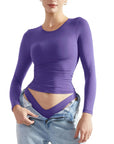 Buttery Soft Crew Neck Shirt - Long Sleeve