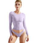 Buttery Soft Crew Neck Shirt - Long Sleeve-Clothing-SUUKSESS-SUUKSESS