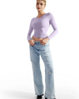 Buttery Soft Crew Neck Shirt - Long Sleeve-Clothing-SUUKSESS-SUUKSESS