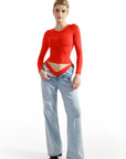 Buttery Soft Crew Neck Shirt - Long Sleeve-Clothing-SUUKSESS-SUUKSESS