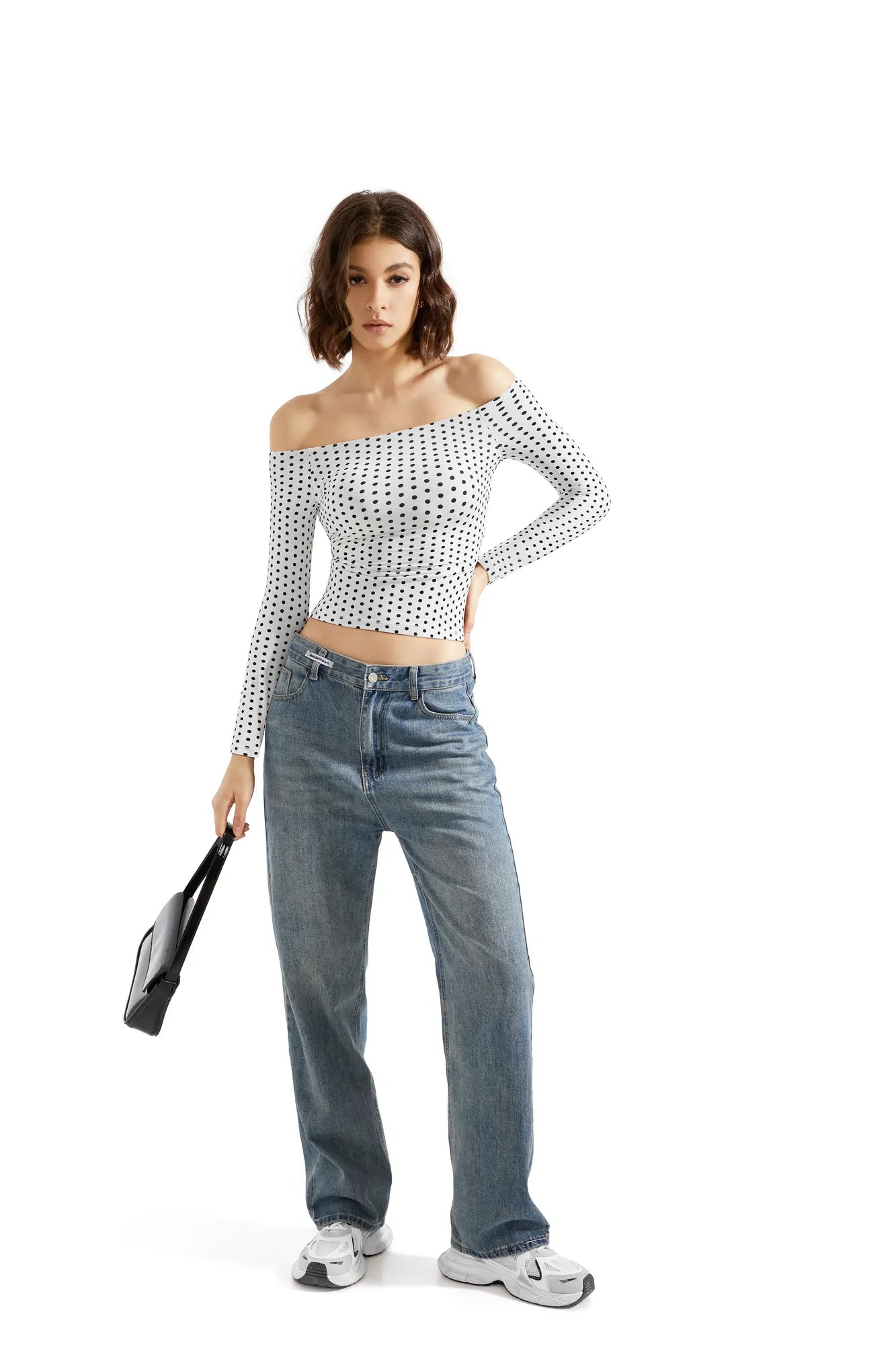 Buttery Soft Off Shoulder Shirt - Long Sleeve-Clothing-SUUKSESS-SUUKSESS