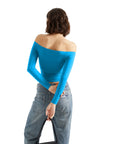 Buttery Soft Off Shoulder Shirt - Long Sleeve-Clothing-SUUKSESS-SUUKSESS