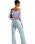 Buttery Soft Off Shoulder Shirt - Long Sleeve-Clothing-SUUKSESS-SUUKSESS