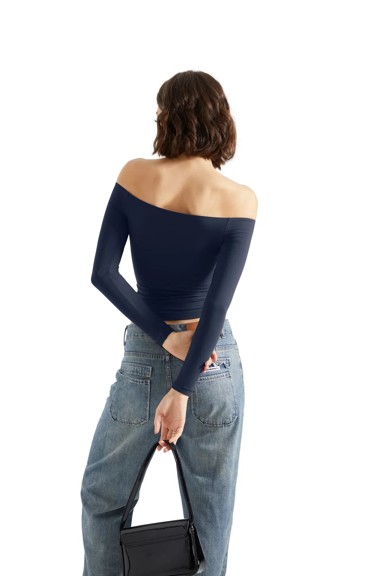 Buttery Soft Off Shoulder Shirt - Long Sleeve-Clothing-SUUKSESS-SUUKSESS