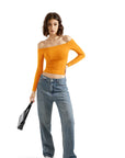 Buttery Soft Off Shoulder Shirt - Long Sleeve-Clothing-SUUKSESS-SUUKSESS