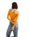Buttery Soft Off Shoulder Shirt - Long Sleeve-Clothing-SUUKSESS-SUUKSESS