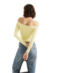 Buttery Soft Off Shoulder Shirt - Long Sleeve-Clothing-SUUKSESS-SUUKSESS