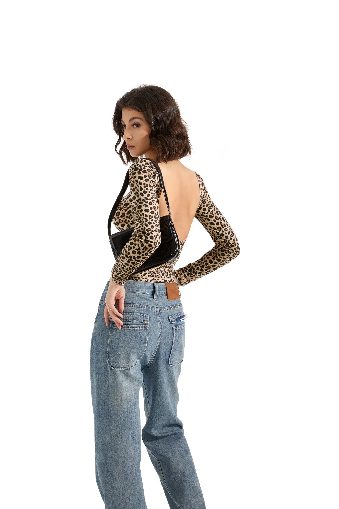Buttery Soft Open Back Shirt - Long Sleeve-Clothing-SUUKSESS-SUUKSESS