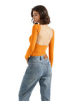 Buttery Soft Open Back Shirt - Long Sleeve-Clothing-SUUKSESS-SUUKSESS