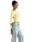 Buttery Soft Open Back Shirt - Long Sleeve-Clothing-SUUKSESS-SUUKSESS