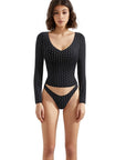 Buttery Soft V Neck Shirt - Long Sleeve