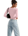 Buttery Soft V Neck Shirt - Long Sleeve-Clothing-SUUKSESS-SUUKSESS
