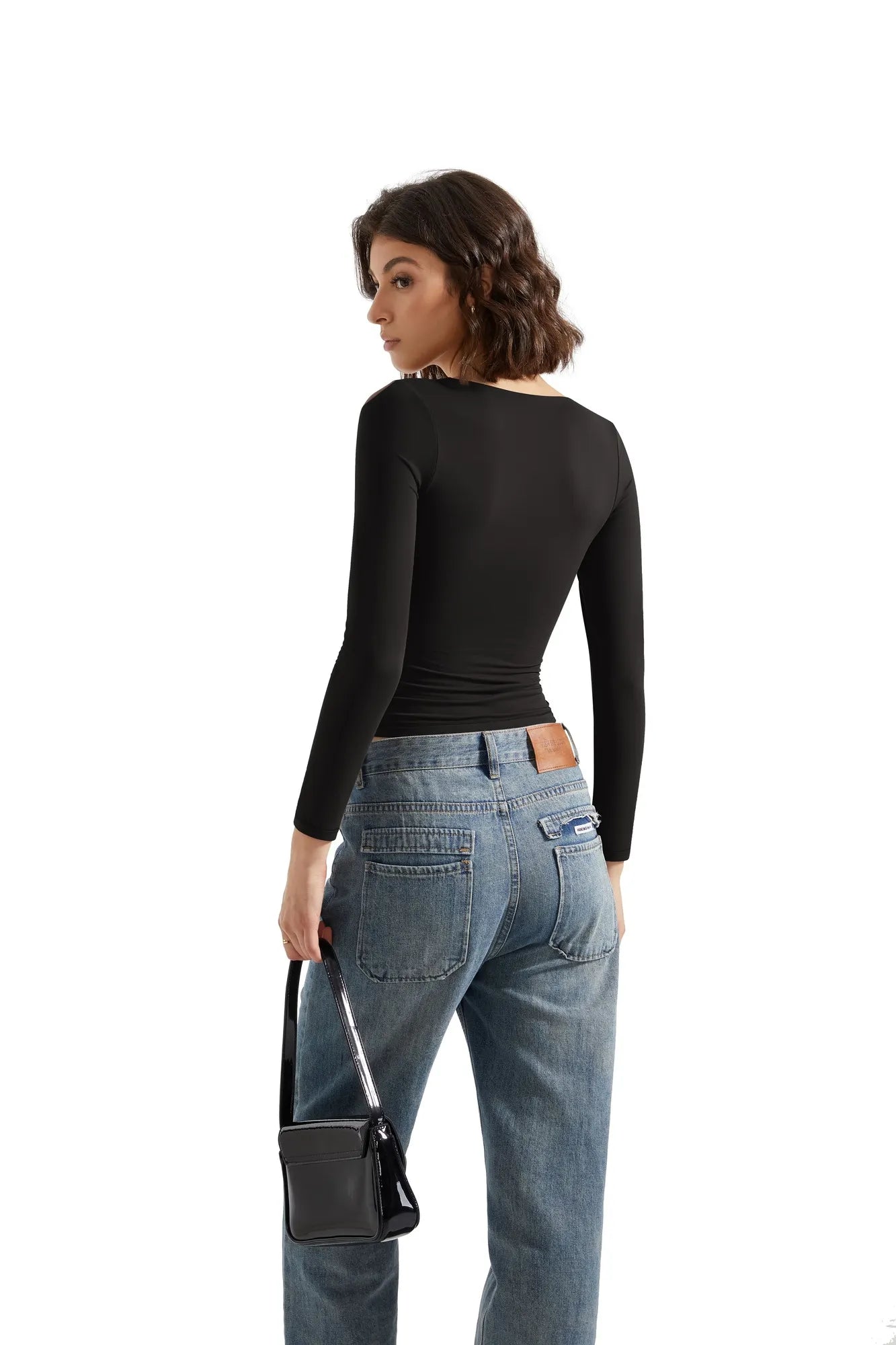 Buttery Soft V Neck Shirt - Long Sleeve-Clothing-SUUKSESS-SUUKSESS