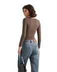 Buttery Soft V Neck Shirt - Long Sleeve-Clothing-SUUKSESS-SUUKSESS