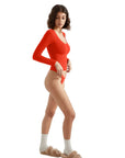 Buttery Soft V Neck Shirt - Long Sleeve-Clothing-SUUKSESS-SUUKSESS