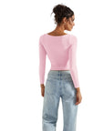 Buttery Soft Boat Neck Shirt - Long Sleeve-Clothing-SUUKSESS-SUUKSESS
