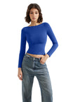 Buttery Soft Boat Neck Shirt - Long Sleeve-Clothing-SUUKSESS-SUUKSESS