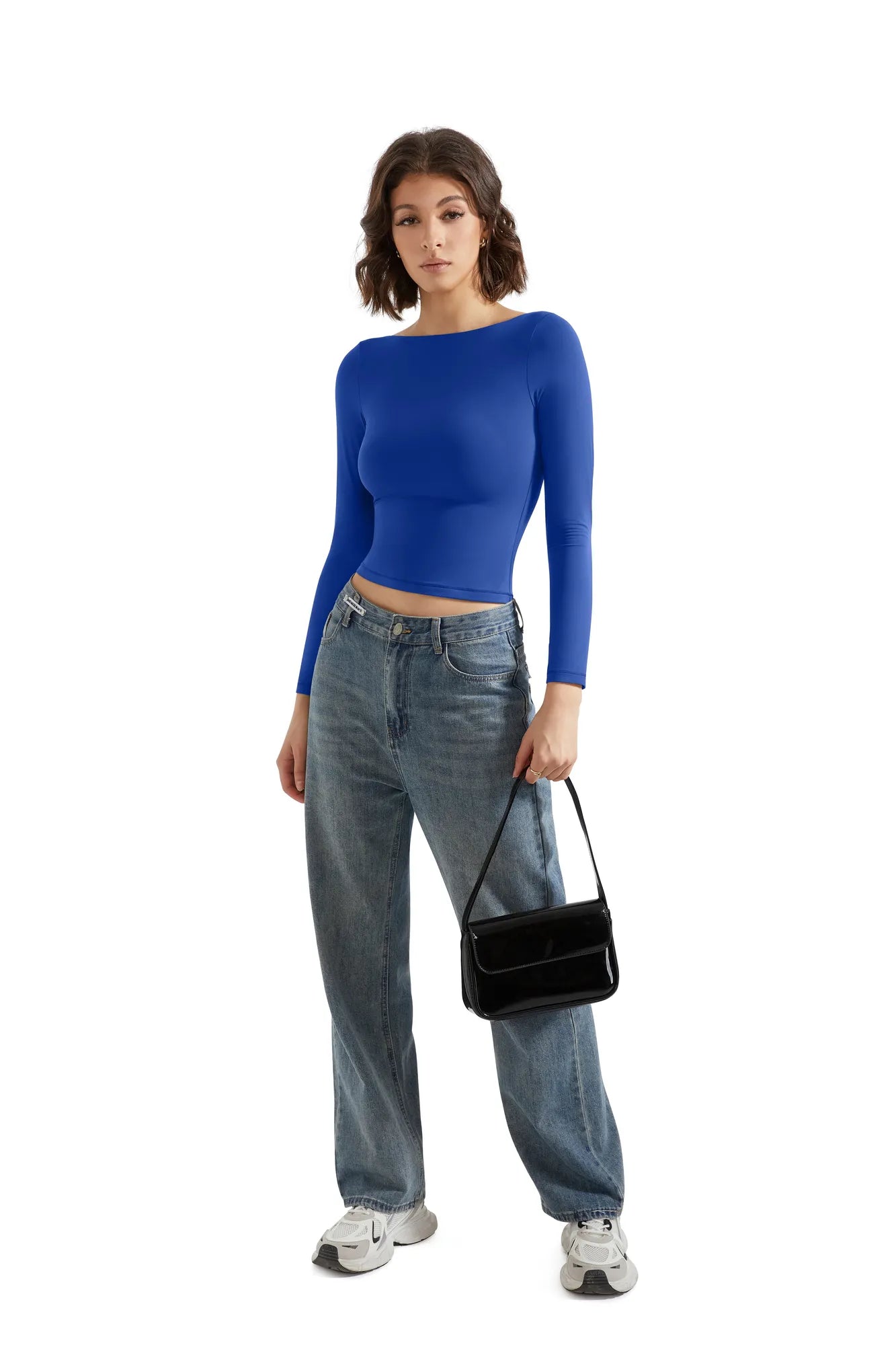 Buttery Soft Boat Neck Shirt - Long Sleeve-Clothing-SUUKSESS-SUUKSESS